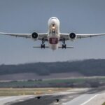 飛行機　留学