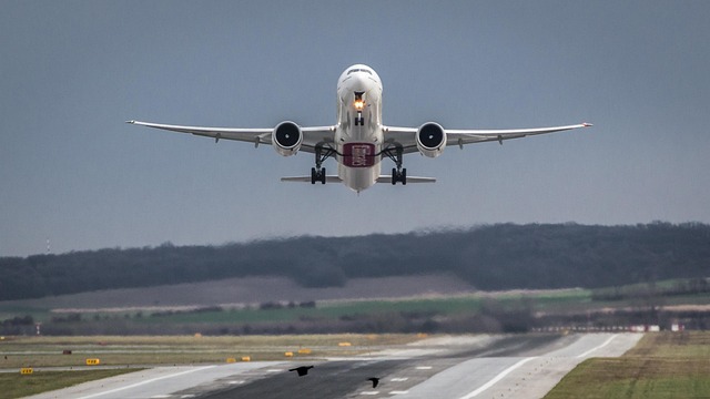 飛行機 留学