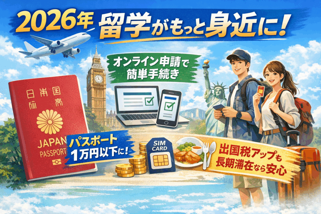 留学がもっと身近に