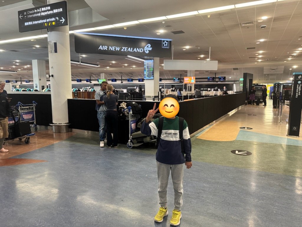 小学校留学Kくん