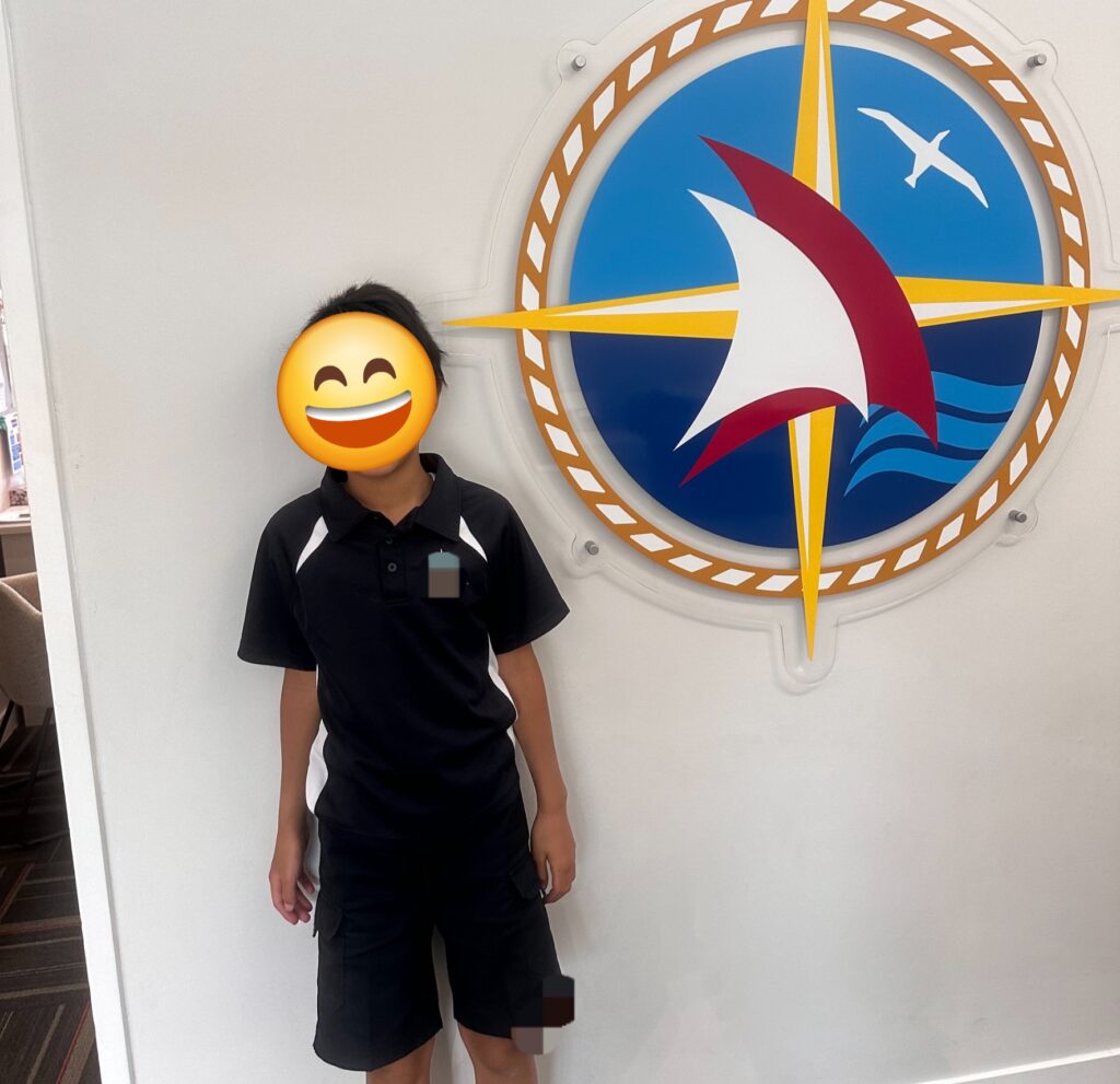 Kくん小学校留学