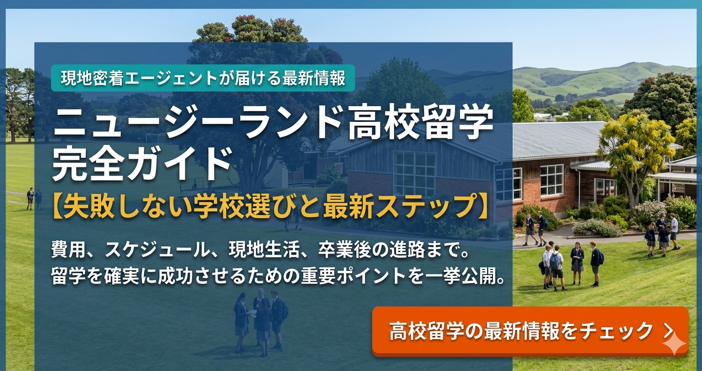 ニュージーランド高校留学完全ガイド